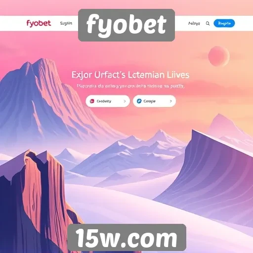 Análise da interface do usuário no site fyobet